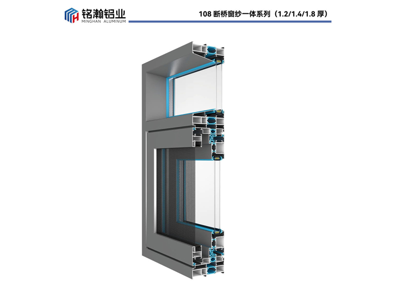 108断桥窗纱一体系列